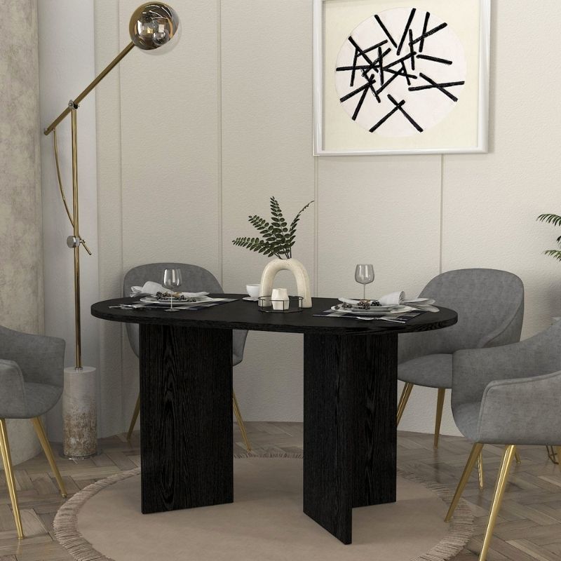 Τραπέζι Cortado Χρώμα Sencron Black 138x80x75