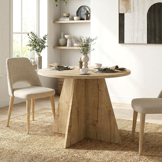 Τραπέζι Tailor Χρώμα Sapphire Oak Ø100x75,7