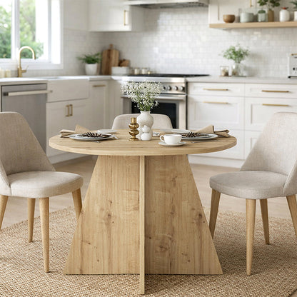 Τραπέζι Tailor Χρώμα Sapphire Oak Ø100x75,7