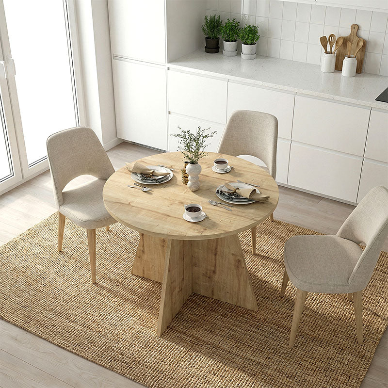 Τραπέζι Tailor Χρώμα Sapphire Oak Ø100x75,7