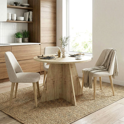 Τραπέζι Tailor Χρώμα Sapphire Oak Ø100x75,7