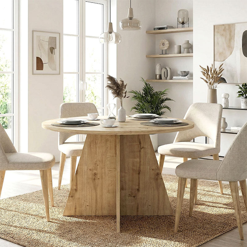 Τραπέζι Tailor Χρώμα Sapphire Oak Ø120x75,7