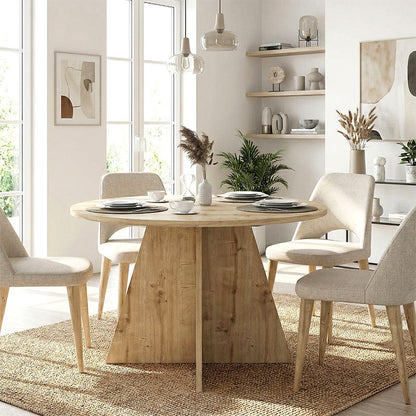 Τραπέζι Tailor Χρώμα Sapphire Oak Ø120x75,7