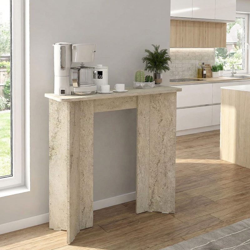 Κονσόλα Mara Χρώμα Travertine 90x29,6x91,8