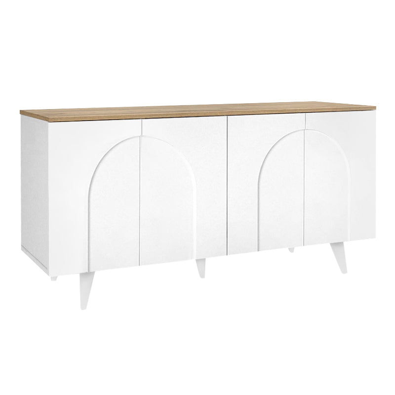 Μπουφές Bono Χρώμα Λευκό - Sepet Oak 150x45x74,6