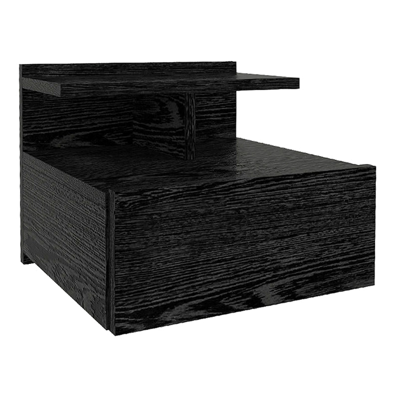 Κομοδίνο Επιτοίχιο Mislina Χρώμα Sencron Black 40x33,2x32
