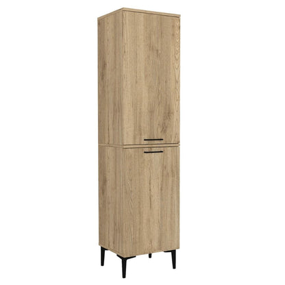 Ντουλάπι με Καλάθι Απλύτων Singa Χρώμα Sepet Oak 45x40x180