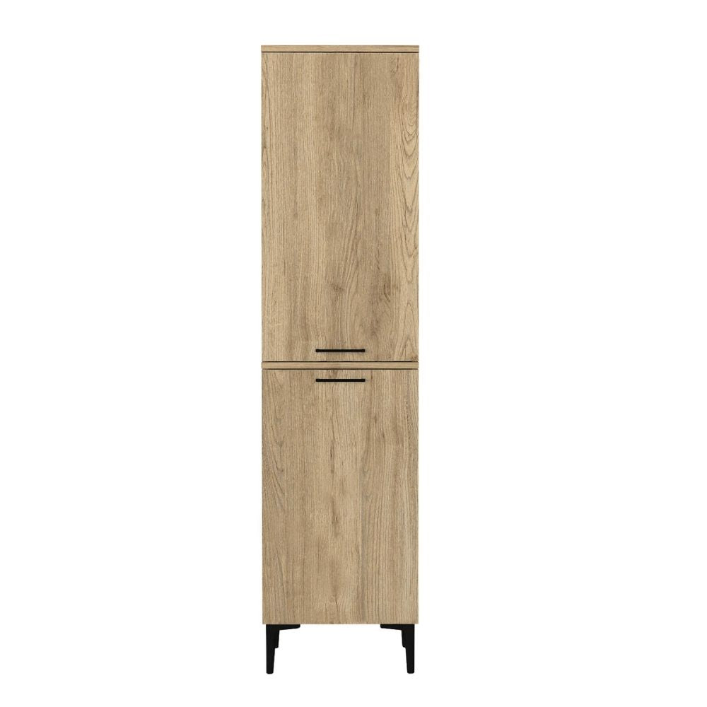 Ντουλάπι με Καλάθι Απλύτων Singa Χρώμα Sepet Oak 45x40x180
