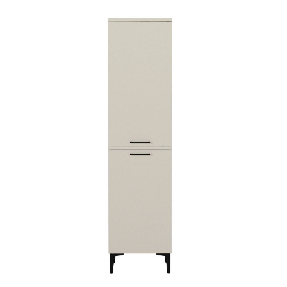 Ντουλάπι με Καλάθι Απλύτων Singa Χρώμα Sandstone 45x40x180