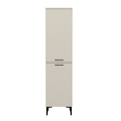 Ντουλάπι με Καλάθι Απλύτων Singa Χρώμα Sandstone 45x40x180