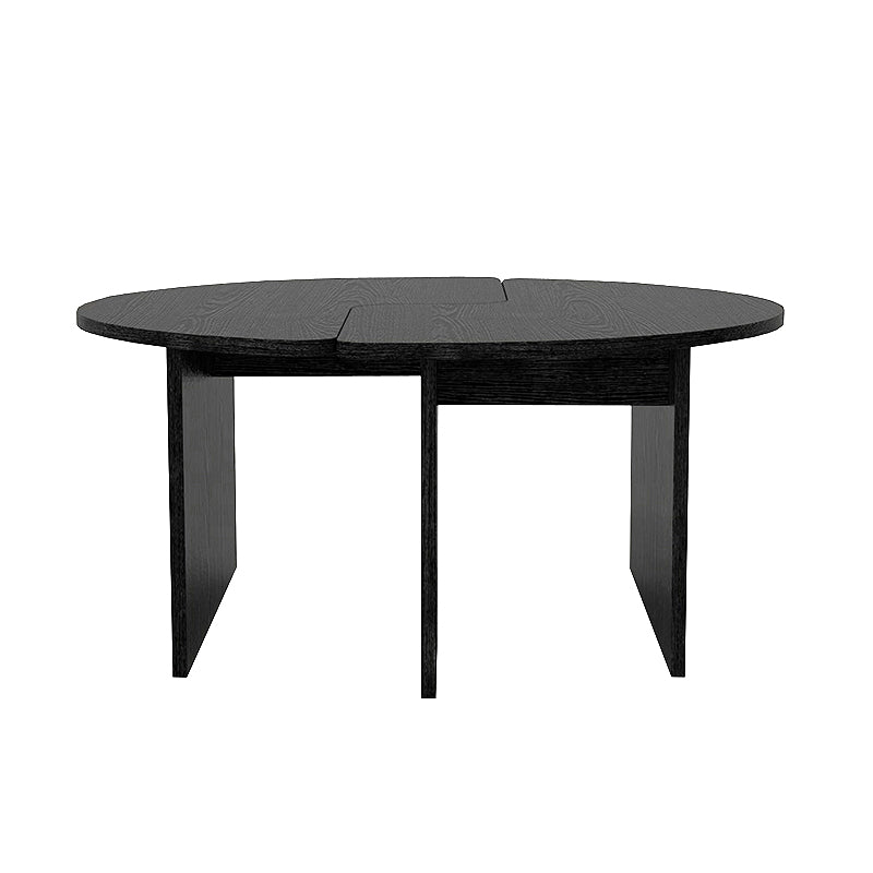 Τραπεζάκι Σαλονιού Σετ 2 Τμχ Dorena Χρώμα Sencron Black Ø90x41,7
