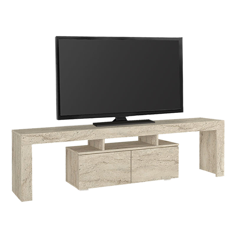 Έπιπλο Τηλεόρασης Woodra Χρώμα Travertine 180x31,3x50,2