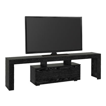Έπιπλο Τηλεόρασης Woodra Χρώμα Sencron Black 180x31,3x50,2