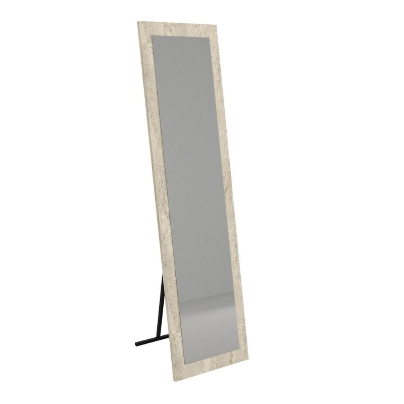 Καθρέπτης Δαπέδου - Τοίχου Lalu Χρώμα Travertine 40x150εκ
