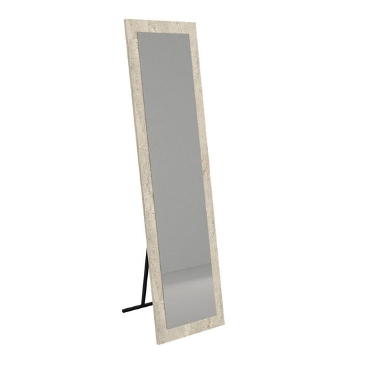 Καθρέπτης Δαπέδου - Τοίχου Lalu Χρώμα Travertine 40x150εκ