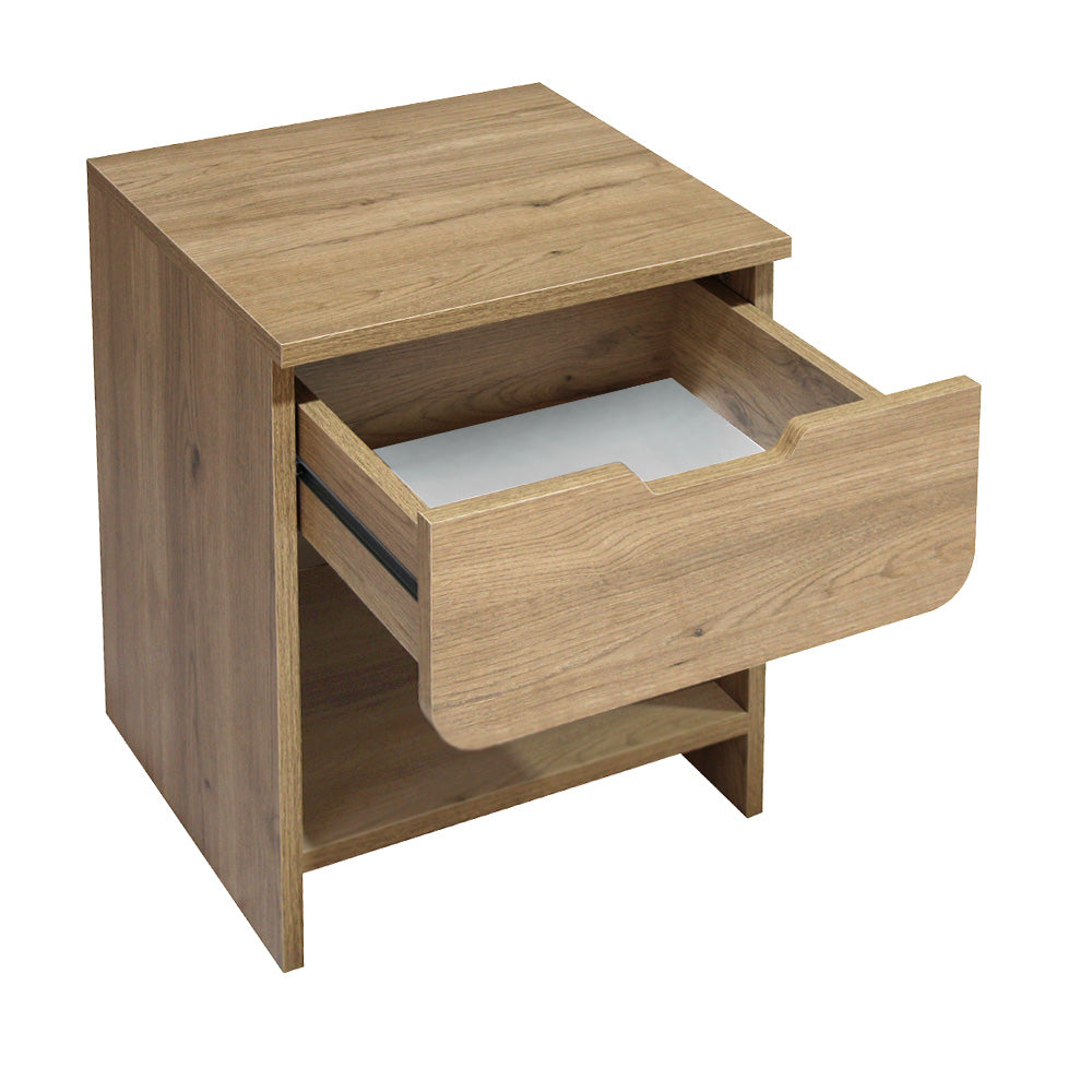 Κομοδίνο Mida Χρώμα Sepet Oak 45x40x52