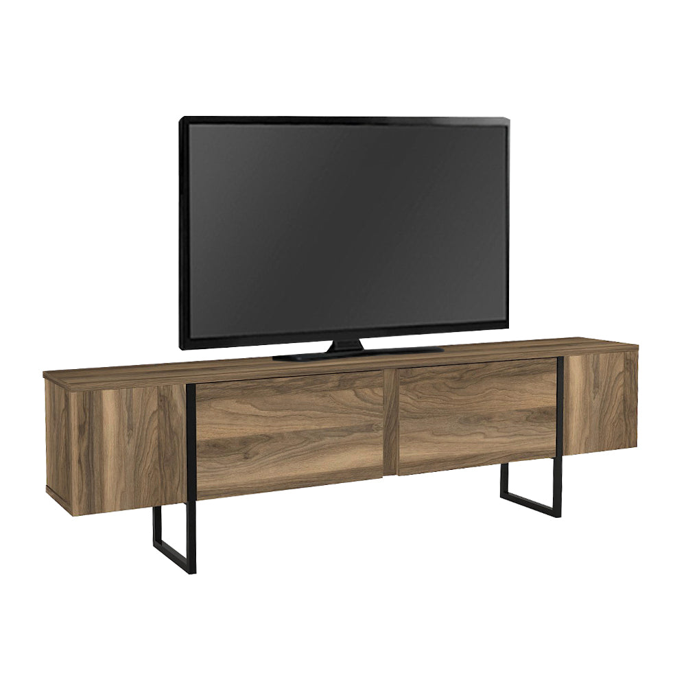 Έπιπλο Τηλεόρασης Orontes Χρώμα Καρυδί 180x29,6x50