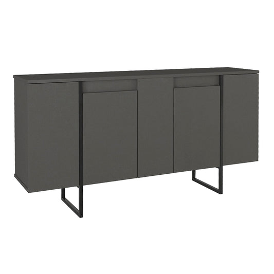 Μπουφές Orontes Χρώμα Ανθρακί 160x35,2x80