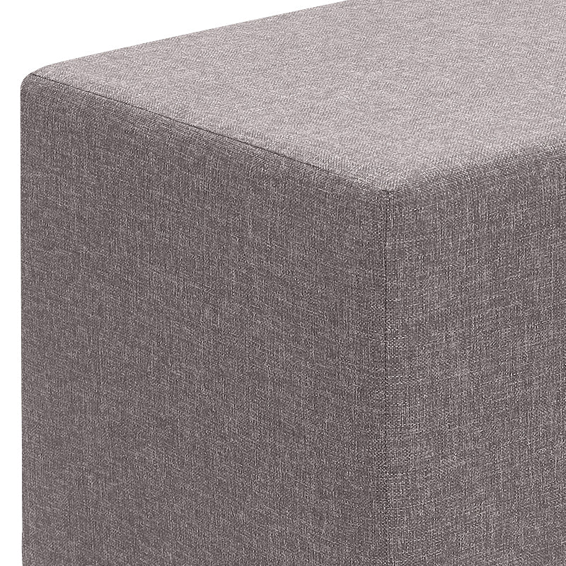 Σκαμπώ Linda Υφασμάτινο Χρώμα Καφέ 40x40x40