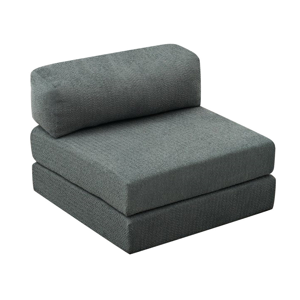Comfort Armchair Bed Fabric Mint Color 95x95x75
