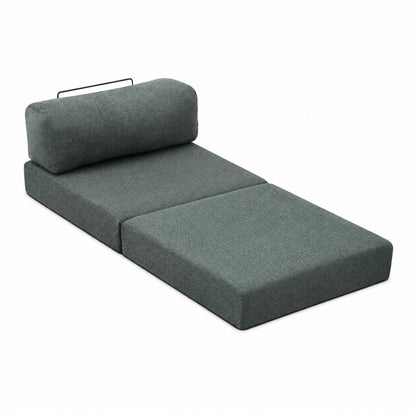 Comfort Armchair Bed Fabric Mint Color 95x95x75