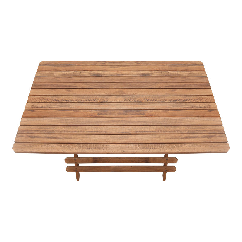 Τραπέζι Πτυσσόμενο Queen από Ξύλο Οξιάς σε Χρώμα Καρυδί Εμποτισμού 120x80x75