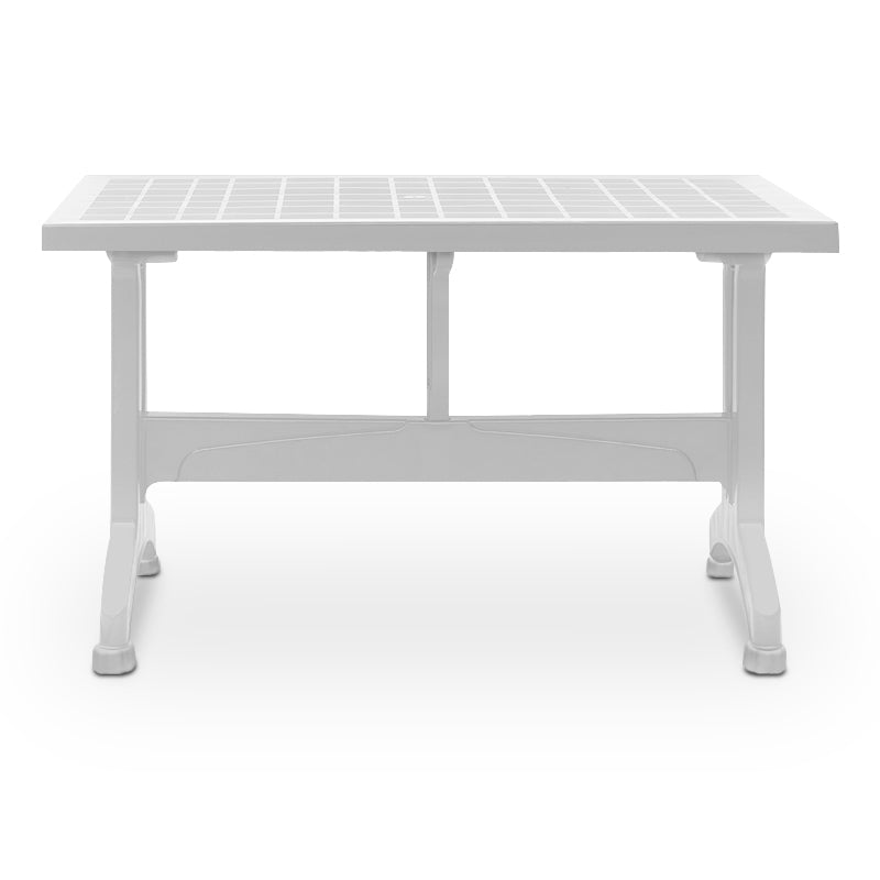 Τραπέζι Πολυπροπυλενίου Callan Χρώμα Λευκό 120x70x73