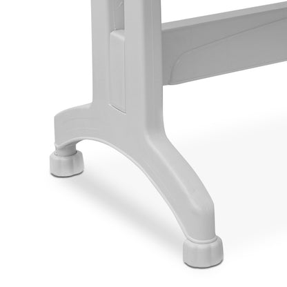 Τραπέζι Πολυπροπυλενίου Callan Χρώμα Λευκό 120x70x73