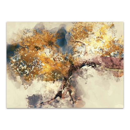 Πίνακας σε Καμβά Abstract Tree Ψηφιακής Εκτύπωσης 100x70x3