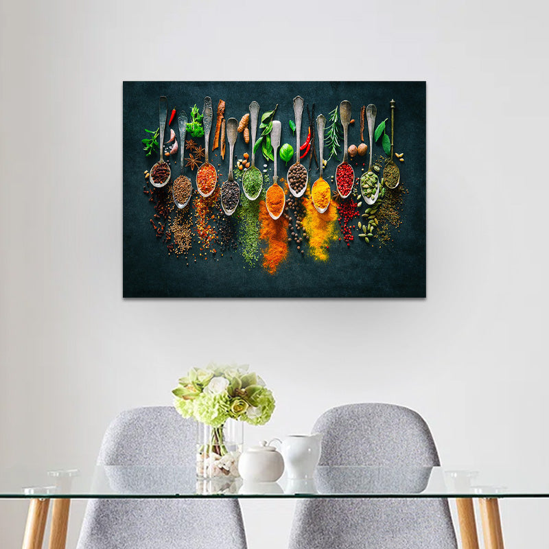 Πίνακας σε Καμβά "Spices" Ψηφιακής Εκτύπωσης 70x50x3