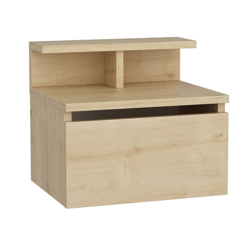 Κομοδίνο Επιτοίχιο Arsen Χρώμα Φυσικό Οξιάς 39,8x31,9x35