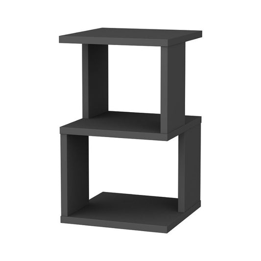 Κομοδίνο Carter Χρώμα Ανθρακί 29,6x29,6x49,4