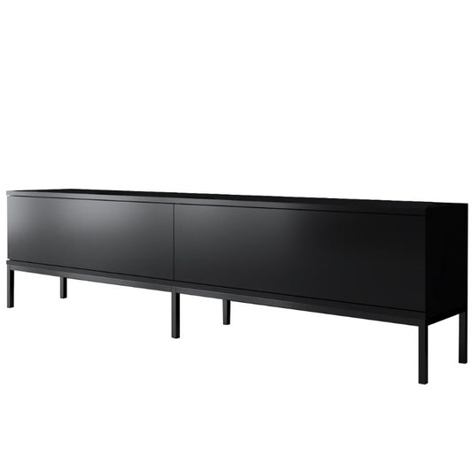 Έπιπλο Τηλεόρασης Lord Χρώμα Μαύρο 180x30x47