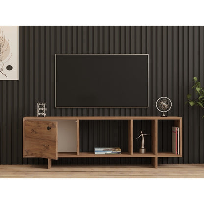 Έπιπλο Τηλεόρασης Folsom Χρώμα Atlantic Pine 140x29,9x45