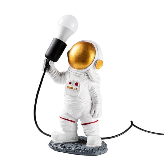 Φωτιστικό Επιτραπέζιο Astronaut E27 Πολυεστερικό Χρώμα Λευκό 20x15x32