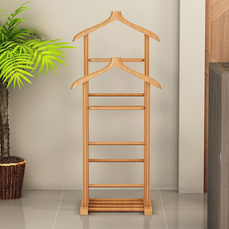 Επιδαπέδια Κρεμάστρα Beta II Ξύλινη Χρώμα Φυσικό 48x35x120