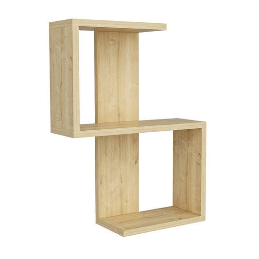 Ραφιέρα Τοίχου Octa Χρώμα Sapphire Oak 45x16,4x60