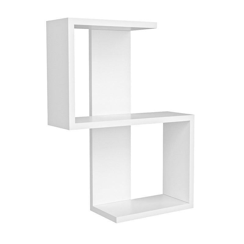 Ραφιέρα Τοίχου Octa Χρώμα Λευκό 45x16,4x60