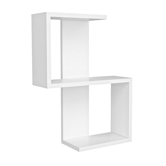 Ραφιέρα Τοίχου Octa Χρώμα Λευκό 45x16,4x60