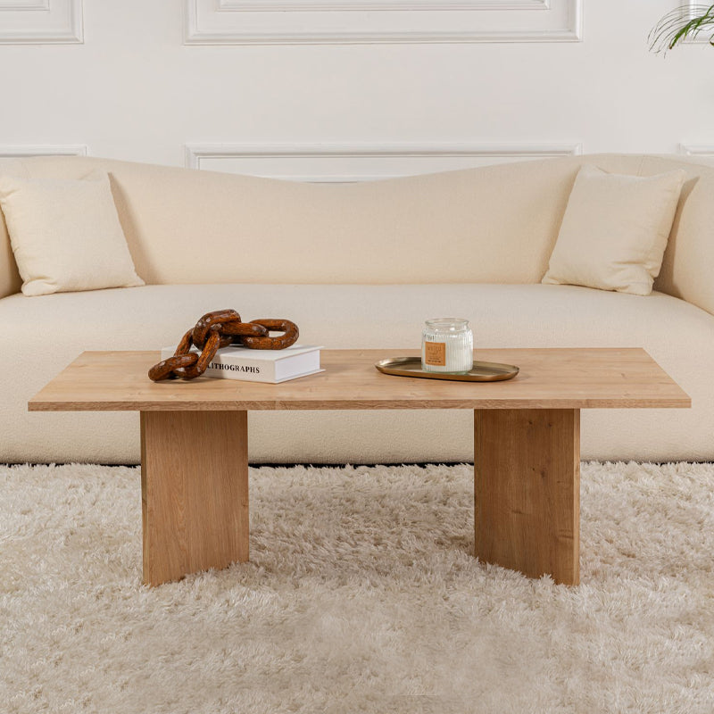 Τραπεζάκι Σαλονιού Sabin Χρώμα Sapphire Oak 119x60x40