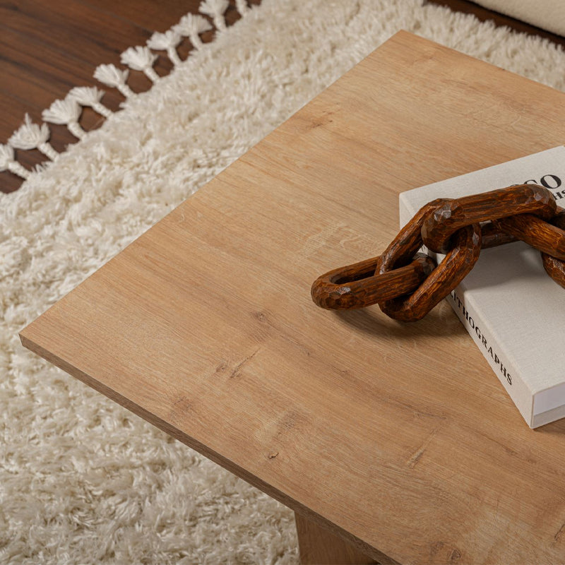 Τραπεζάκι Σαλονιού Sabin Χρώμα Sapphire Oak 119x60x40