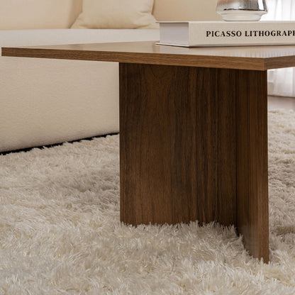 Τραπεζάκι Σαλονιού Sabin Χρώμα Καρυδί 119x60x40