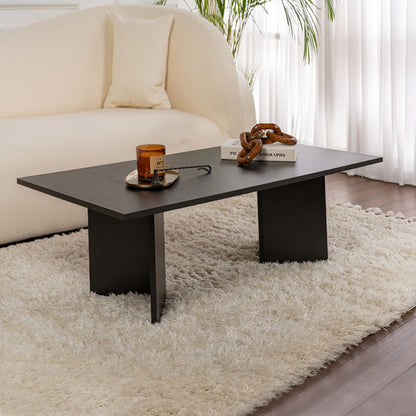 Τραπεζάκι Σαλονιού Sabin Χρώμα Μαύρο 119x60x40