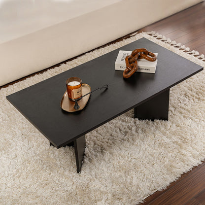 Τραπεζάκι Σαλονιού Sabin Χρώμα Μαύρο 119x60x40