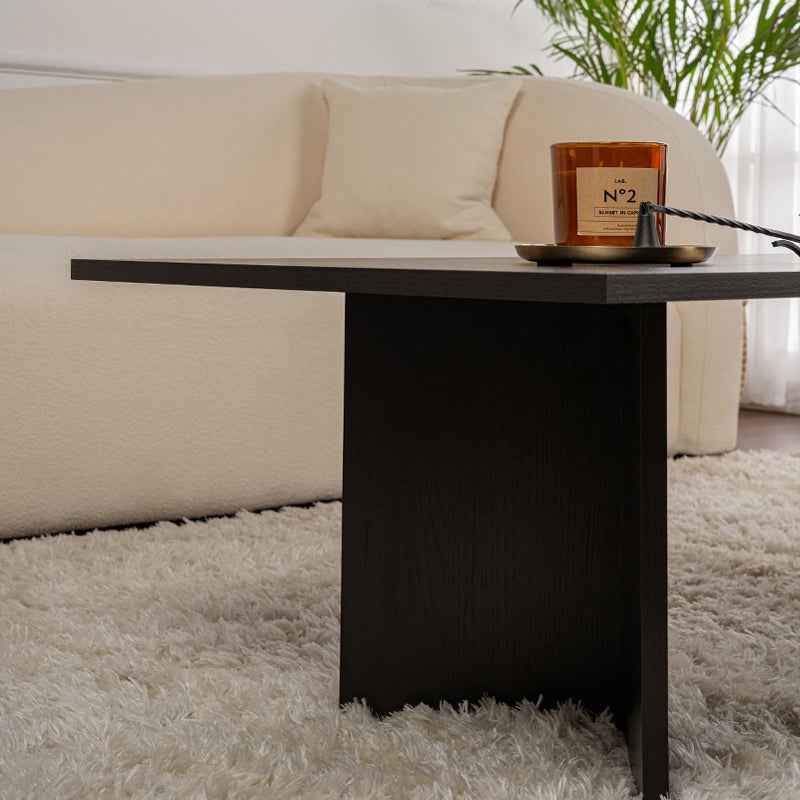 Τραπεζάκι Σαλονιού Sabin Χρώμα Μαύρο 119x60x40