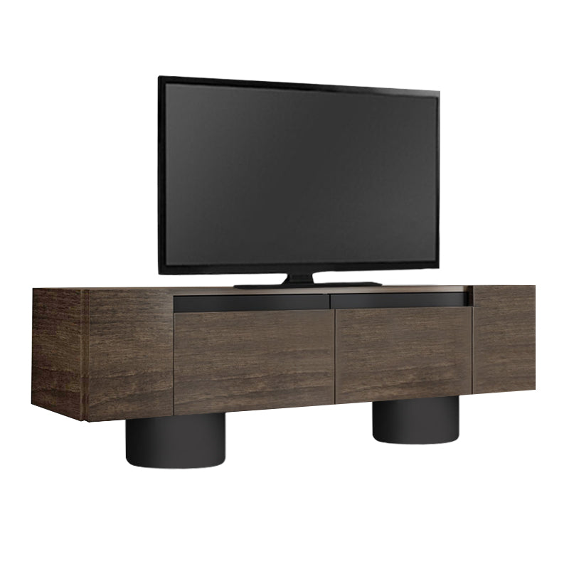 Έπιπλο Τηλεόρασης Haven Χρώμα Καρυδί 180x30x50