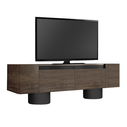Έπιπλο Τηλεόρασης Haven Χρώμα Καρυδί 180x30x50