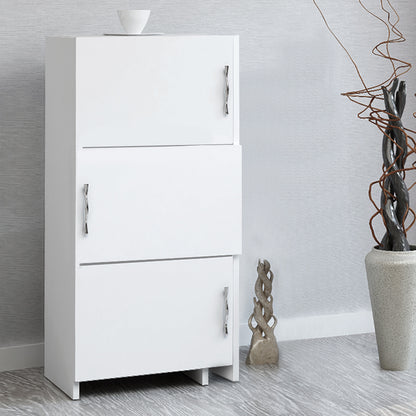 Ντουλάπι Κουζίνας - Μπάνιου Anna Χρώμα Λευκό 65x31,5x89,8