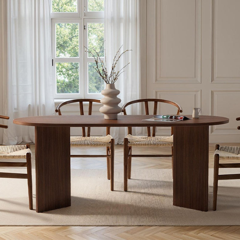 Τραπέζι Sablin Χρώμα Καρυδί 180x89,5x75