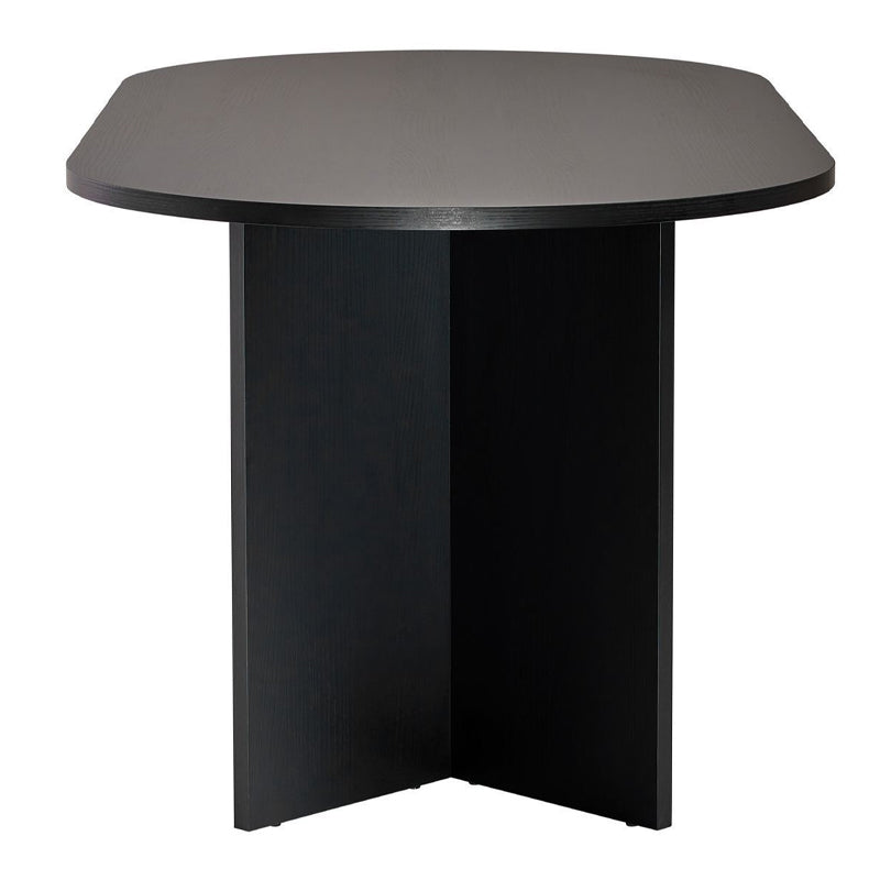 Τραπέζι Sablin Χρώμα Black Wood 180x89,5x75